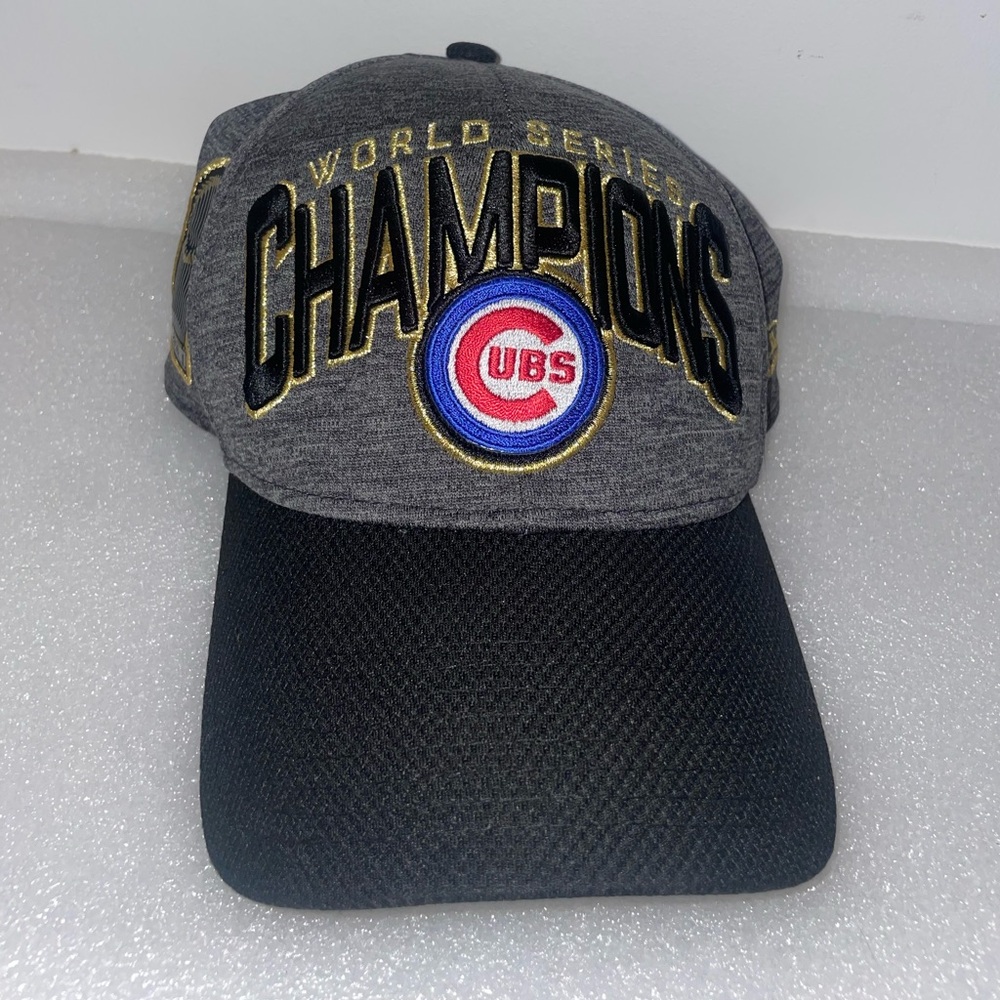 Chicago Cubs New Era Hat 2016 World Series Champions Locker Room Cap Mens